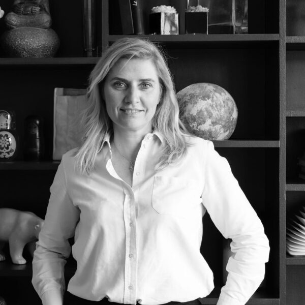 Sandrine Noir et blanc